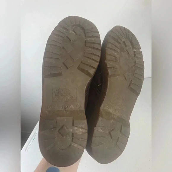 Vintage Dr. Marten Oxfords Made in England size 9 - Picture 7 of 11